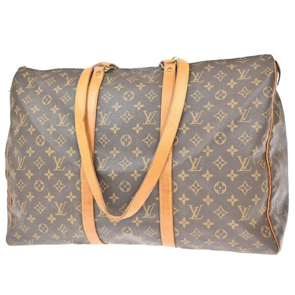 LOUIS VUITTON Flanerie GM Shoulder Bag Monogram Leather Brown M51116 85EF741 - Picture 1 of 16